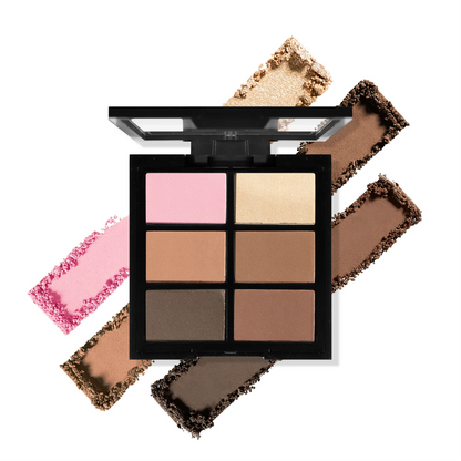 SIX-COLOR EYESHADOW PALETTE