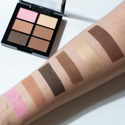 SIX-COLOR EYESHADOW PALETTE