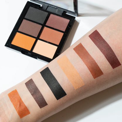 SIX-COLOR EYESHADOW PALETTE