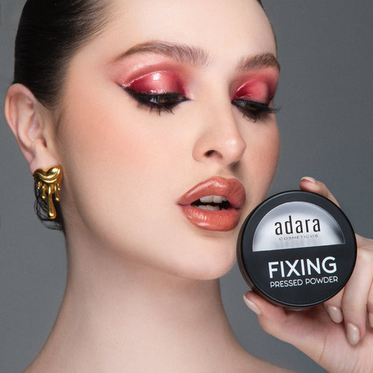 FIXING PRESSED POWDER