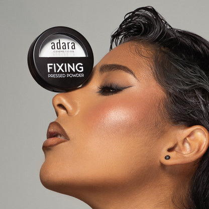 FIXING PRESSED POWDER